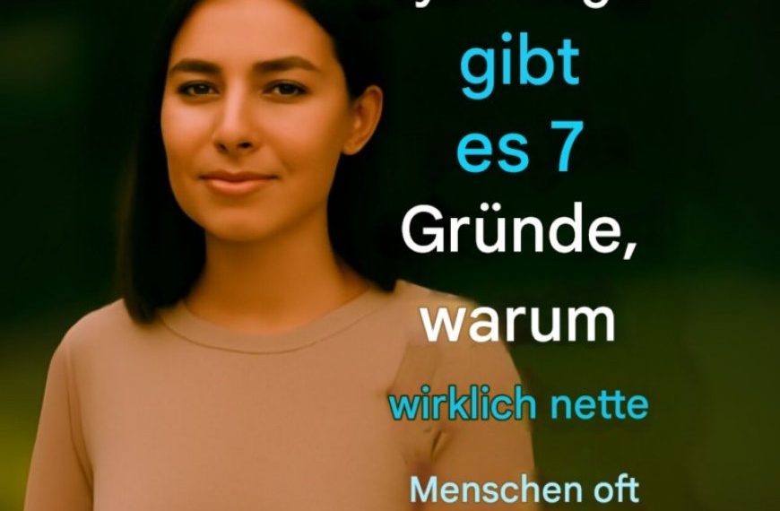 Laut der Psychologie gibt es 7 Gründe, warum wirklich nette Menschen oft keine engen Freunde haben.