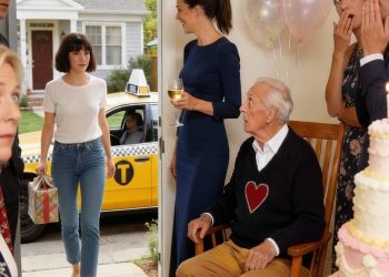 Opa sah mich aus einem Taxi steigen und fragte: „Wo ist denn dein Geburtstags-BMW?“ Mama lachte und sagte: „Ach, den haben wir deiner Schwester geschenkt!“ Er schwieg einen Moment lang … und rief dann am nächsten Tag seinen Anwalt an.